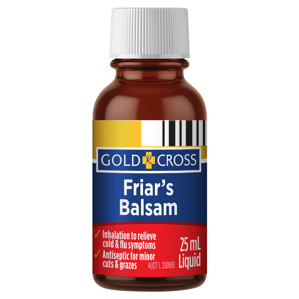 Friar's Balsam Gold Cross